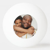 ボー最高のナスパパ継父 卓球ボール (裏面)