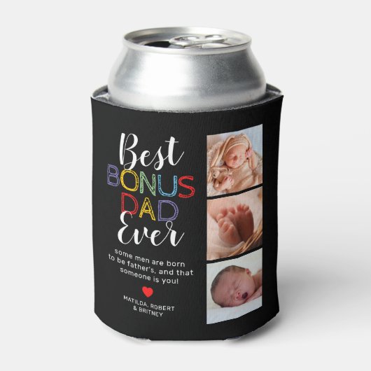 ボー最高のナスパパ義父6写真クーラーボックス 缶クーラー (缶正面)