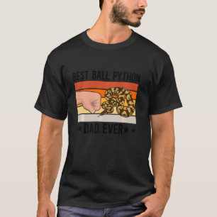 ボー最高のルPythonパパボールPython愛好家ボールPython Tシャツ