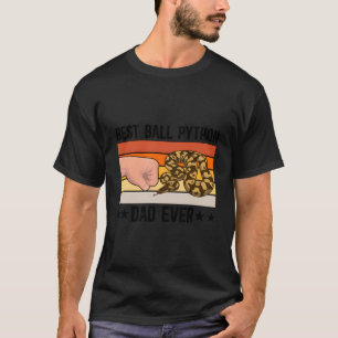 ボー最高のルPythonパパボールPython愛好家ボールPython Tシャツ