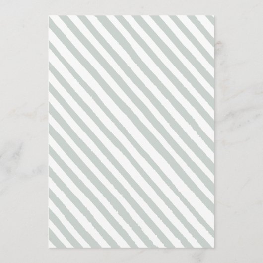 ボー男の赤ちゃん服シャワーアドバイスカード両親 アドバイスカード (裏面)