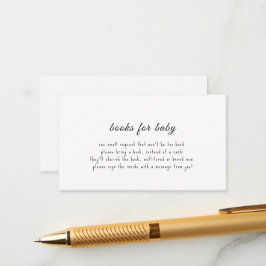 ボー白黒ベビーカード帳 エンクロージャーカード