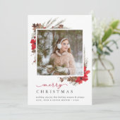 ボー素朴ウ |ホリデーフォトカード シーズンカード (スタンド正面)