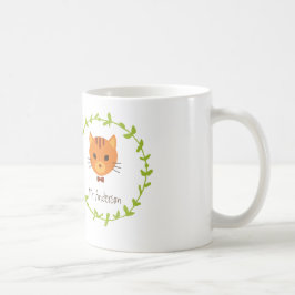 ボー素朴フォレストキャッツ結婚式招待状 コーヒーマグカップ