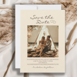 ボー素朴ホ結婚ハート セーブザデート