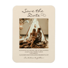 ボー素朴ホ結婚ハート マグネット