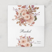 ボー素朴ホ結婚座席表 プレイスカード (外部開封)