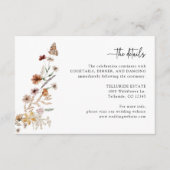 ボー素朴ホ結婚詳細 エンクロージャーカード (正面)