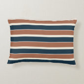 ボー素朴ホ・ネイビーストライプズ アクセントクッション (裏面)