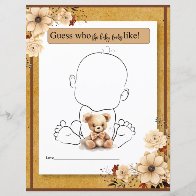 ボー素朴ーフローラベビーがゲームのように見える (正面)