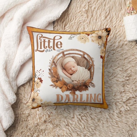 ボー素朴ーフローラベビーシャワー クッション (ブランケット)