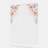 ボー結婚ホ座席表 アクリルサイン (傾斜)