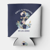 ボー航海のトいかり海洋の花開花 缶クーラー (正面)