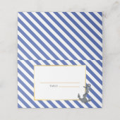 ボー航海のトいかり素晴らしい結婚セーリング プレイスカード (外部開封)