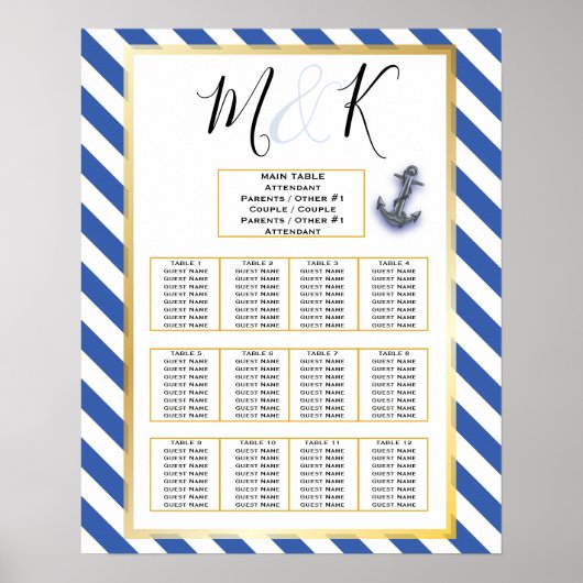 ボー航海のトいかり素晴らしい結婚セーリング ポスター (正面)