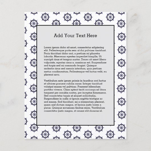 ボー航海のトキャプテンサイヤルズいかり チラシ (正面)