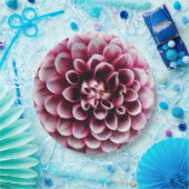 ボー赤と白ルダリアフローラ ペーパープレート (パーティー)