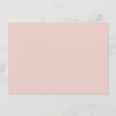 ボー赤面バラフローラ幾何結婚詳細 エンクロージャーカード (裏面)