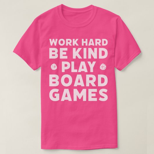 ボー遊ドゲームおもしろいナイトボおもしろいードゲーム Tシャツ (デザイン正面)