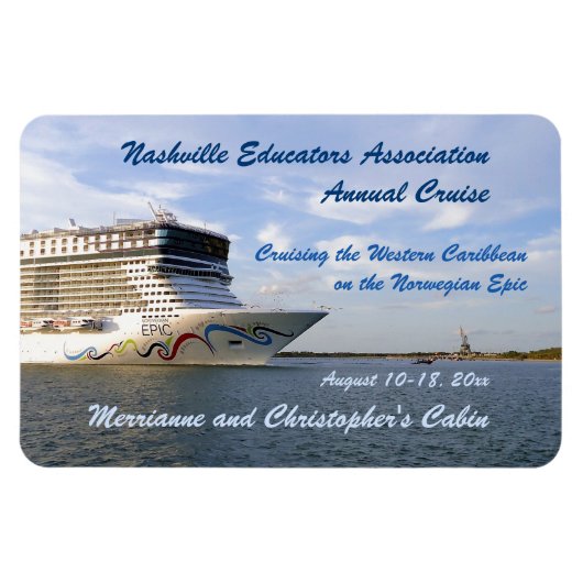 ボー飾カスタムドアマーカー マグネット (横)