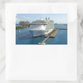 ボー魅力的2 長方形シール (バッグ)