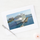 ボー魅力的2 長方形シール (封筒)