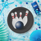 ボ図解入りの、写真付きのールとピン ペーパープレート (パーティー)