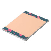 ボ感動的タニカルデザインメモ帳 ノートパッド (回転)