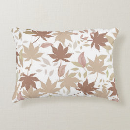 ボ素朴タニカルメープル離れパターンコージー秋 アクセントクッション