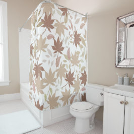 ボ素朴タニカルメ離れルパターン秋秋 シャワーカーテン