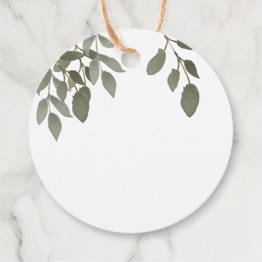 ボ素朴タニッモノグラムのクありがとう結婚さん フェイバータグ (裏面)