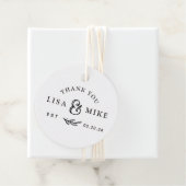 ボ素朴タニ結婚カルブライダルシャワー フェイバータグ (インサイチュ)