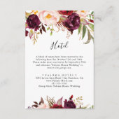 ボ素朴ホカラフルフローラ エンクロージャーカード (正面)