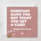 ボ素朴ホフローラスタイリッシュ記念日カード シーズンカード (正面)