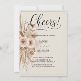 ボ素朴ホ応援ニュートラルフローラ招待状 招待状