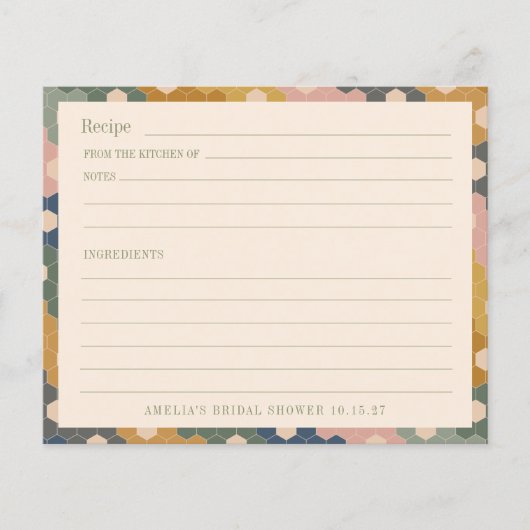 ボ自然ホヴィンテージブライダルシャワーカスタムレシピ (正面)