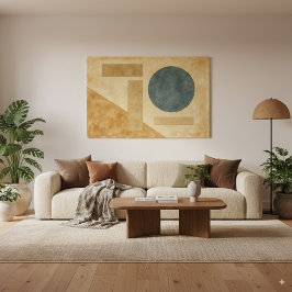 ボ自然ホ抽象芸術幾何形状壁アート キャンバスプリント