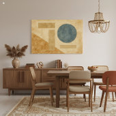 ボ自然ホ抽象芸術幾何形状壁アート キャンバスプリント