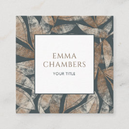 ボ自然ホ離れ スクエア名刺