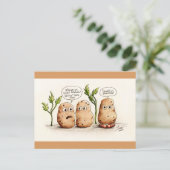 ポおもしろいストカード ポストカード (スタンド正面)