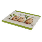 ポおもしろいテト カッティングボード (角)