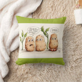 ポおもしろいテト クッション (ブランケット)