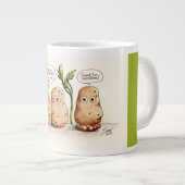 ポおもしろいテト   ジャンボコーヒーマグカップ (正面右)