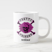 ポアかわいらしンズのロゴ ジャンボコーヒーマグカップ (右)