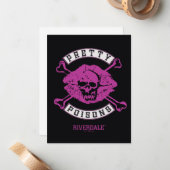 ポアかわいらしンズのロゴ ノートカード (正面/裏面インサイチュ)