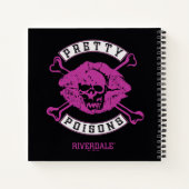 ポアかわいらしンズのロゴ ノートブック (裏面)