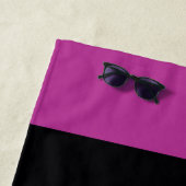 ポアかわいらしンズのロゴ ビーチタオル (インサイチュ)