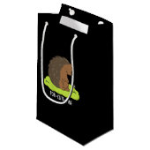 ポアキュートおもしろいパインプンダークBG スモールペーパーバッグ (正面アングル)