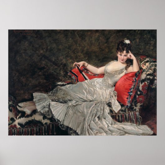 ポアズの女性 ポスター (正面)
