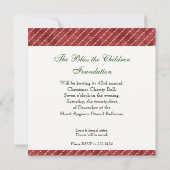 ポアセエレガントチアクリスマスパーティの招待状 招待状 (裏面)